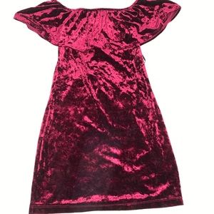 Forever 21 velvet dress